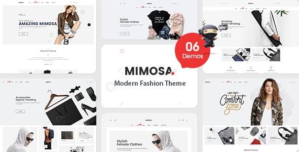 VG Mimosa – Modern Fashion WooCommerce WordPress Theme