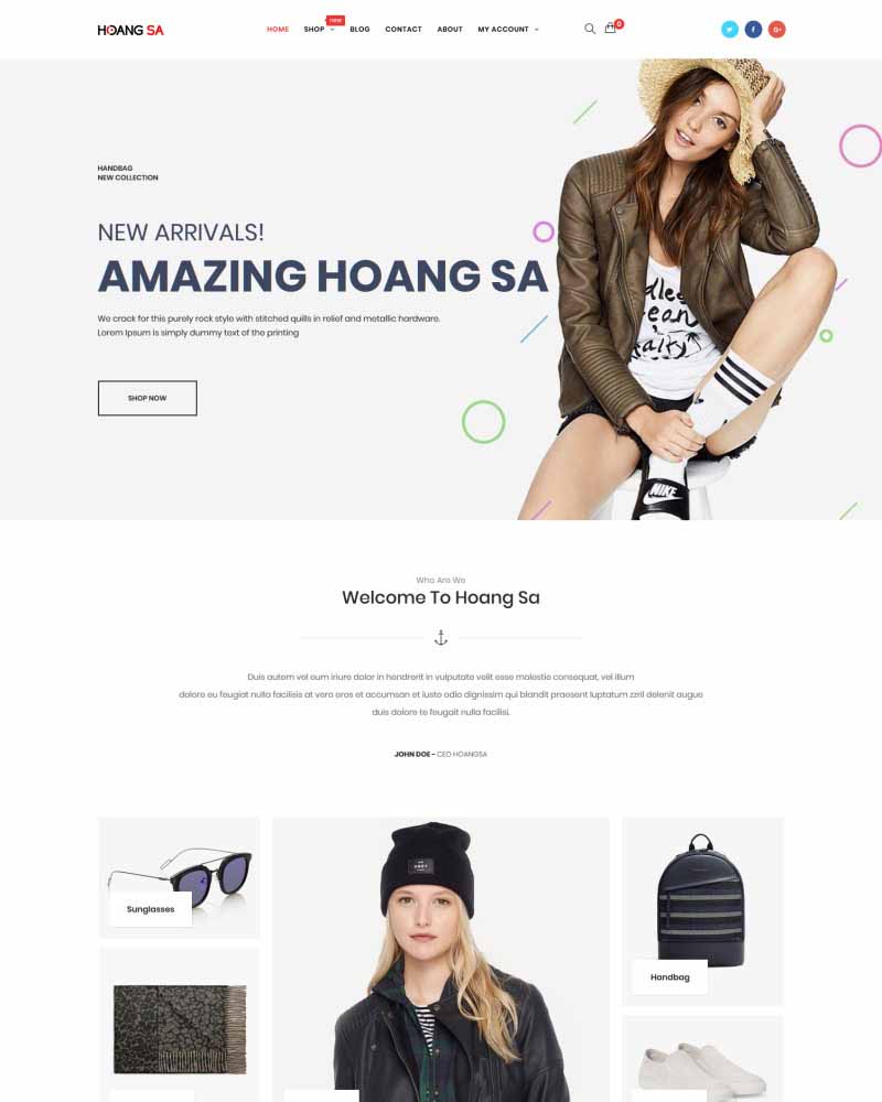 Hoang Sa – Modern Fashion WooCommerce WordPress Theme